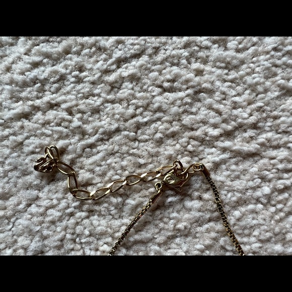 Swarovski DANCE Necklace Cry/Mix Two Tone Crystal Box Chain Rhinestones - Picture 4 of 7